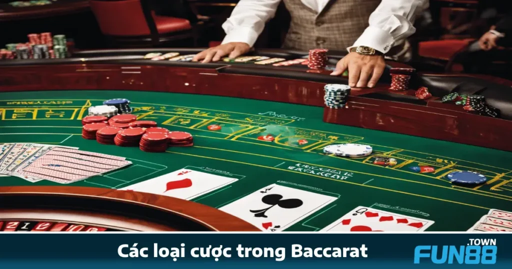 Các Loại Cược Trong Baccarat Tại Fun88 Để Tránh Bẫy Nhà Cái